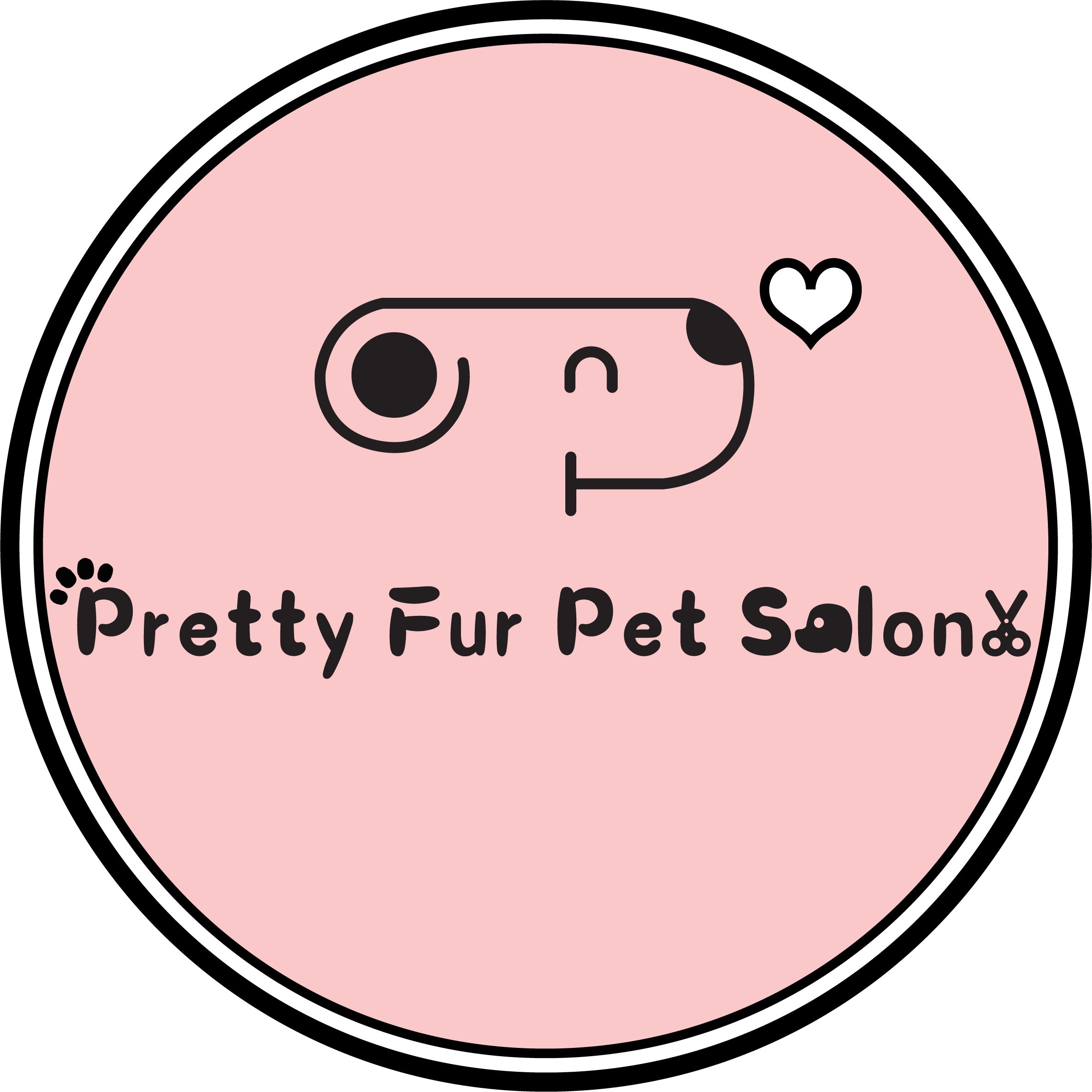 Pretty Fur Pet Salon Logo